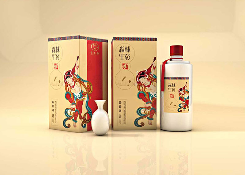 森林生態(tài)茅臺酒包裝設(shè)計