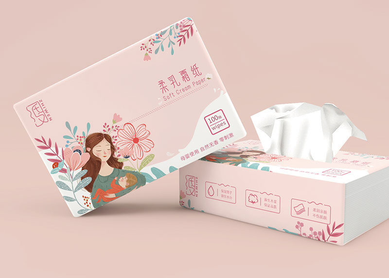 電商高端紙巾產(chǎn)品包裝設(shè)計