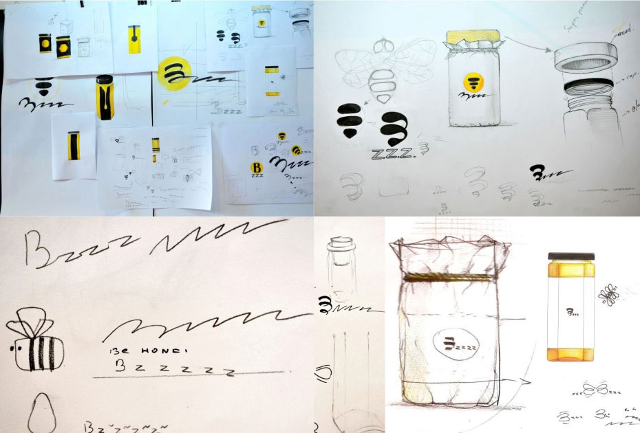 Bzzz蜂蜜品牌包裝設計